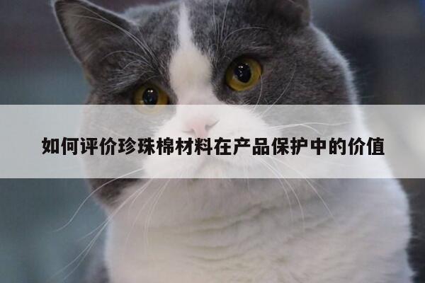 如何评价珍珠棉材料在产品保护中的价值