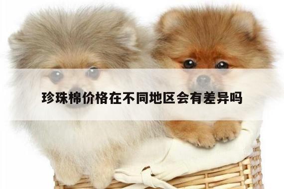 珍珠棉价格在不同地区会有差异吗