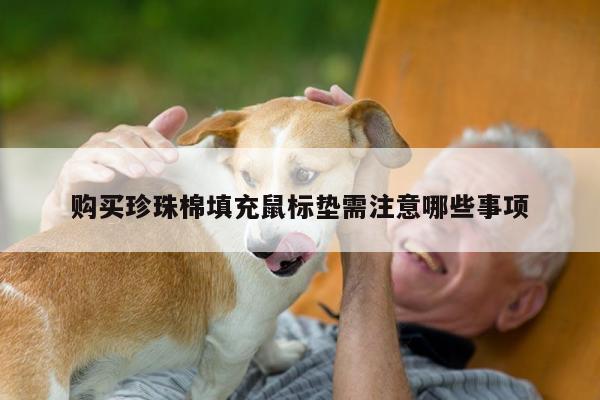 购买珍珠棉填充鼠标垫需注意哪些事项